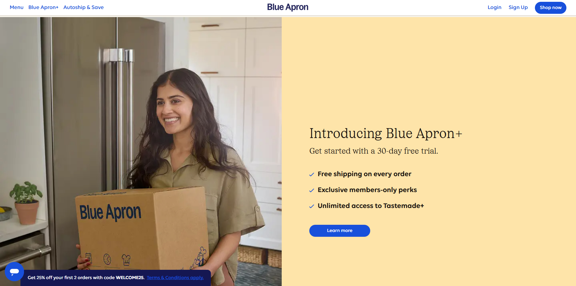 Blue Apron voucher